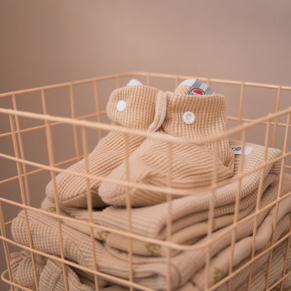 Lodger Slipper Ciumbelle Cotton Linen 3-6mnd Lodger Slipper Ciumbelle Cotton Linen 3-6mnd