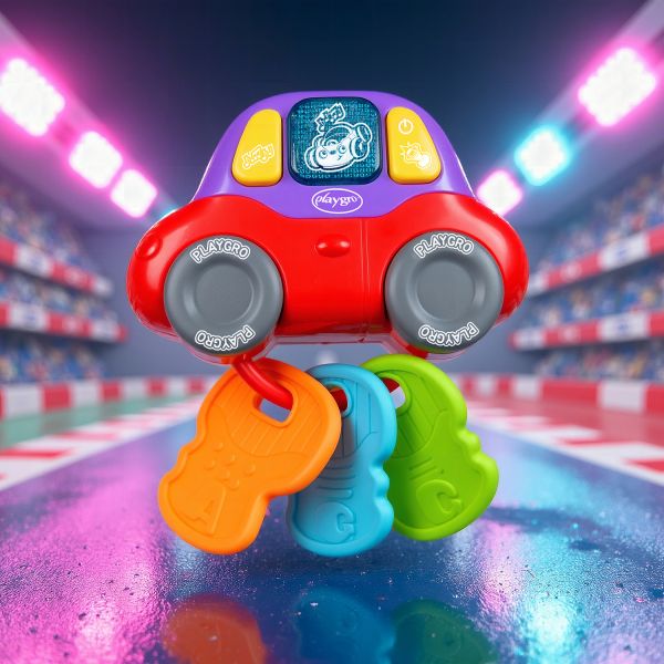Playgro Rammelaar - Beep and Play Keys Playgro Rammelaar - Beep and Play Keys