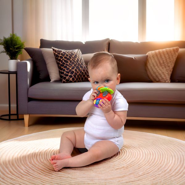 Playgro Rammelaar - Beep and Play Keys Playgro Rammelaar - Beep and Play Keys