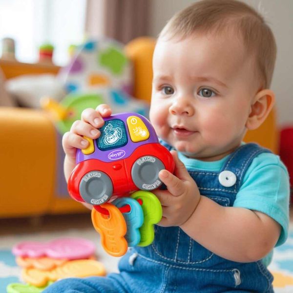 Playgro Rammelaar - Beep and Play Keys Playgro Rammelaar - Beep and Play Keys