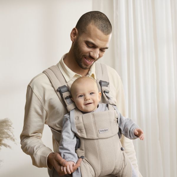 BabyBjörn Harmony Draagzak - Geweven Gemêleerd - Lichtbeige BabyBjörn Harmony Draagzak - Geweven Gemêleerd - Lichtbeige