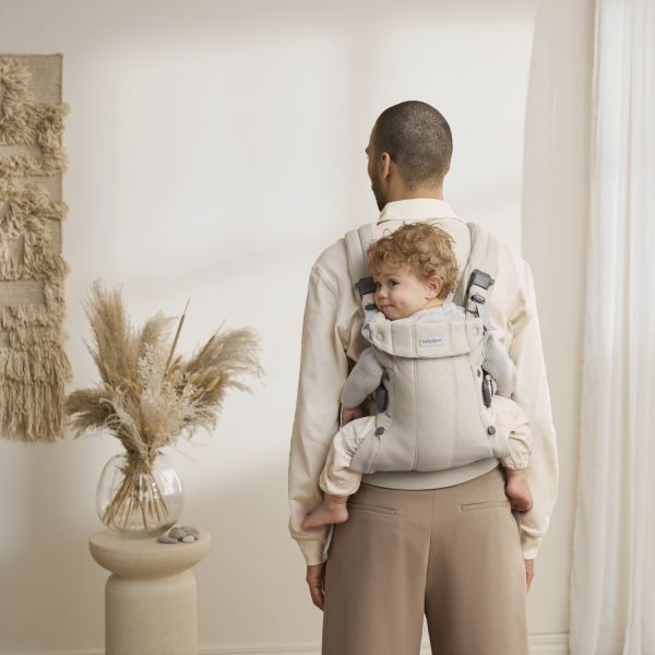 BabyBjörn Harmony Draagzak - Geweven Gemêleerd - Lichtbeige BabyBjörn Harmony Draagzak - Geweven Gemêleerd - Lichtbeige