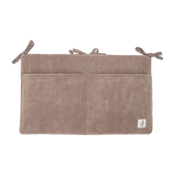 Jollein parkopbergzak Organizer - Milky Coffee - Cloudy Rib Jollein parkopbergzak Organizer - Milky Coffee - Cloudy Rib