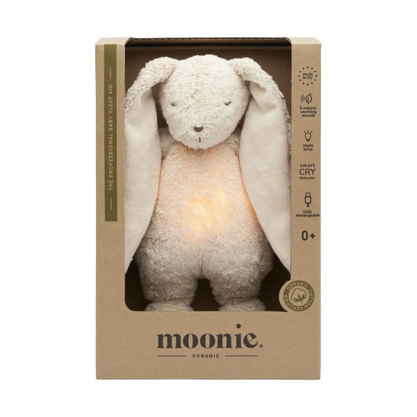 Moonie The Humming Bunny Slaapknuffel - Sand Moonie The Humming Bunny Slaapknuffel - Sand