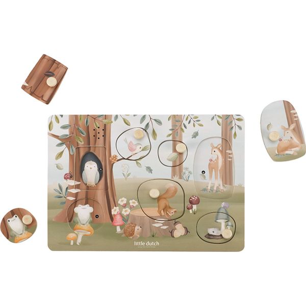Little Dutch Geluidenpuzzel Forest Friends FSC Little Dutch Geluidenpuzzel Forest Friends FSC