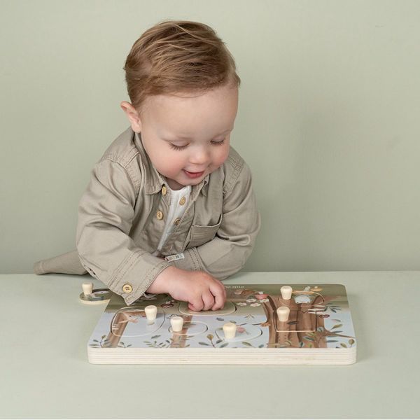 Little Dutch Geluidenpuzzel Forest Friends FSC Little Dutch Geluidenpuzzel Forest Friends FSC