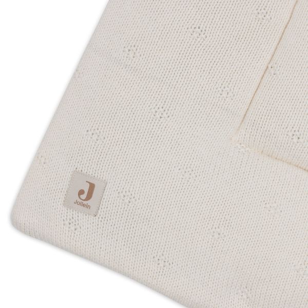 Jollein Boxcloth Cosy Knit - 75 x 95 cm - Ivoire Jollein Boxcloth Cosy Knit - 75 x 95 cm - Ivoire