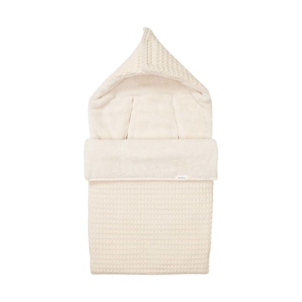 Koeka Voetenzak 0+ - Wafel/Teddy Oslo - Natural Koeka Voetenzak 0+ - Wafel/Teddy Oslo - Natural