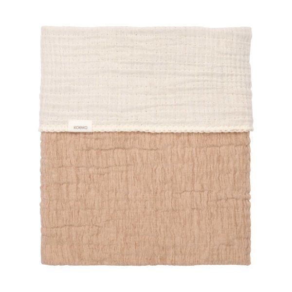 Koeka Rivoli Ledikantdeken - Maat 100 x 150 - Caffe Koeka Rivoli Ledikantdeken - Maat 100 x 150 - Caffe