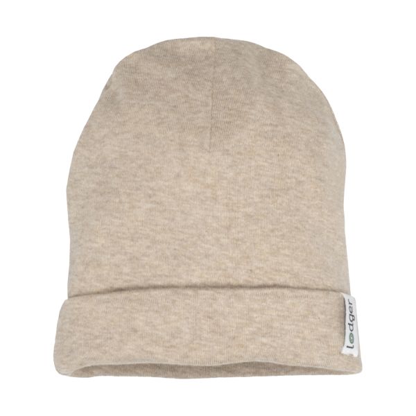 Lodger Mutsje - 0-6 mnd - Melange Beige Lodger Mutsje - 0-6 mnd - Melange Beige