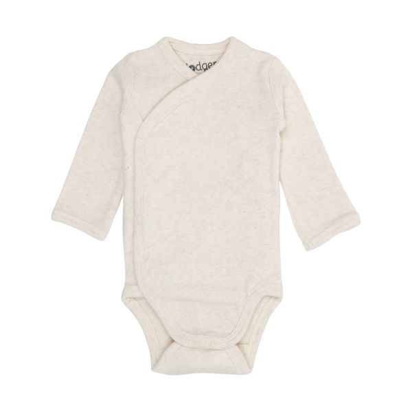 Lodger Melange Romper Lange Mouwen - Maat 50 - Birch