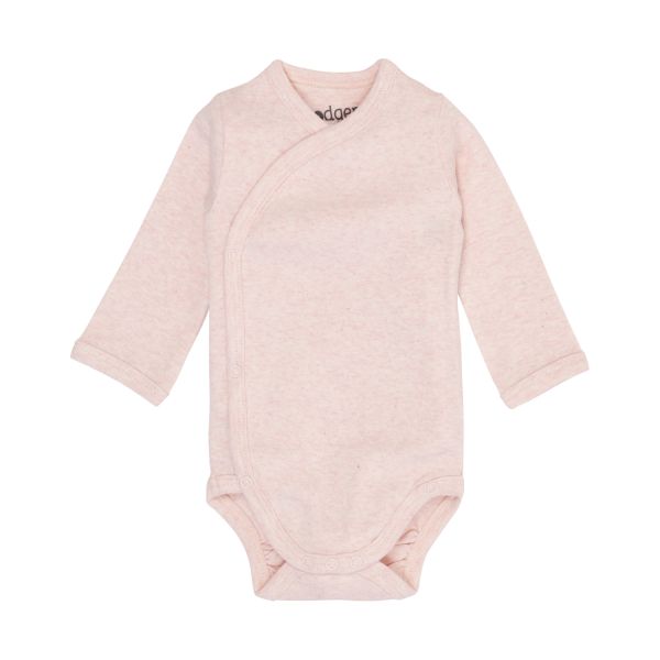 Lodger Melange Romper Lange Mouw - Maat 50 - Tan Lodger Melange Romper Lange Mouw - Maat 50 - Tan