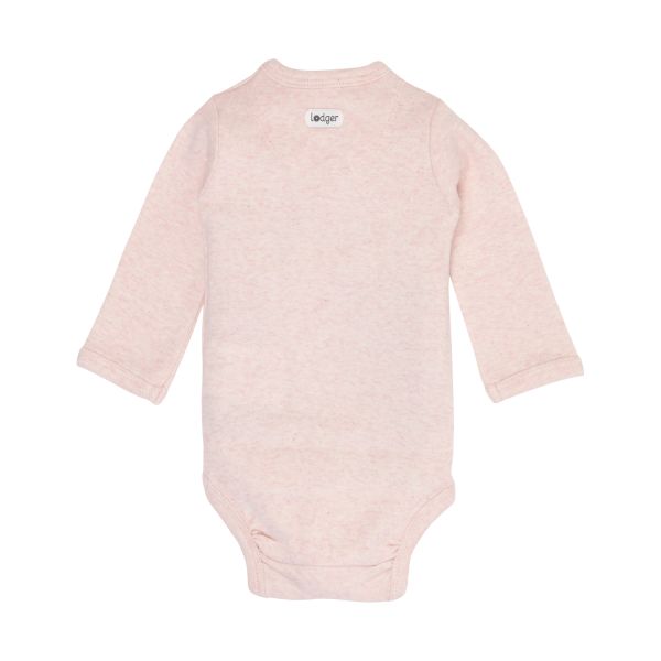 Lodger Melange Romper Lange Mouw - Maat 50 - Tan Lodger Melange Romper Lange Mouw - Maat 50 - Tan