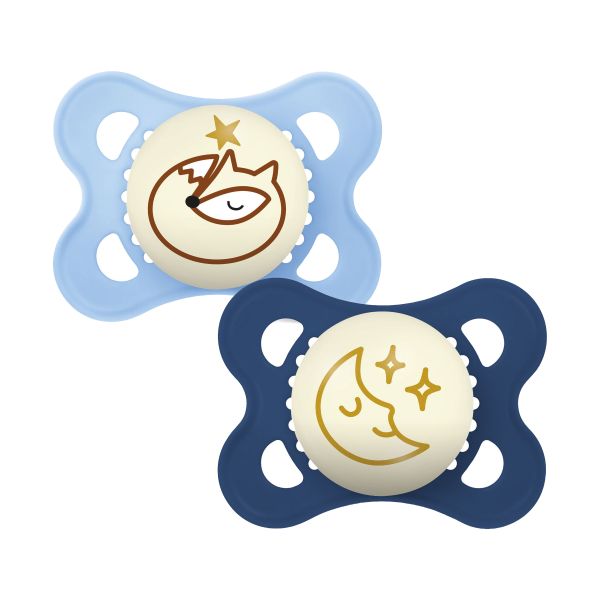 MAM Original Night Fopspeen - 0-6 Mnd - Blue MAM Original Night Fopspeen - 0-6 Mnd - Blue