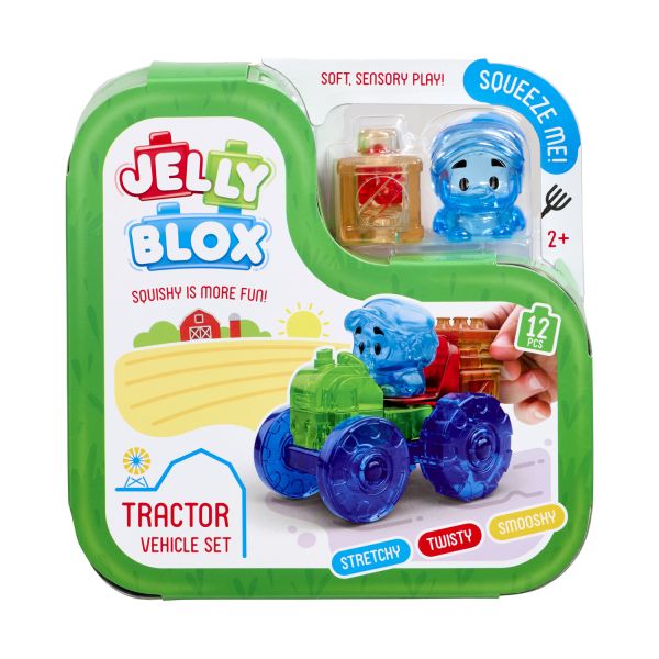 Jelly Blox Tractor & Farmer - Vehicle Set