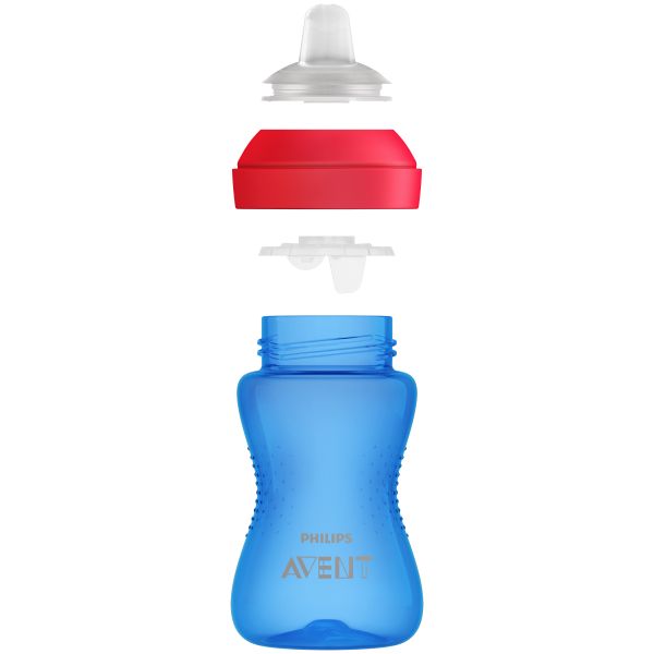 Philips Avent My Grippy Tuitbeker 300ml Blauw SCF802/01 Philips Avent My Grippy Tuitbeker 300ml Blauw SCF802/01