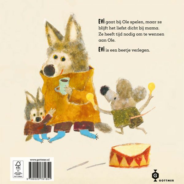 Gottmer Prentenboek - Evi is een beetje verlegen Gottmer Prentenboek - Evi is een beetje verlegen
