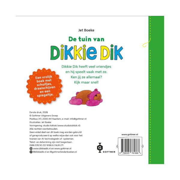 Gottmer Activiteitenboek - De Tuin Van Dikkie Dik Gottmer Activiteitenboek - De Tuin Van Dikkie Dik