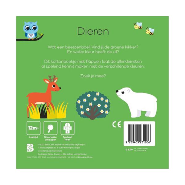 Ballon Flappenboek - Mijn Eerste Flappenboek - Dieren Ballon Flappenboek - Mijn Eerste Flappenboek - Dieren