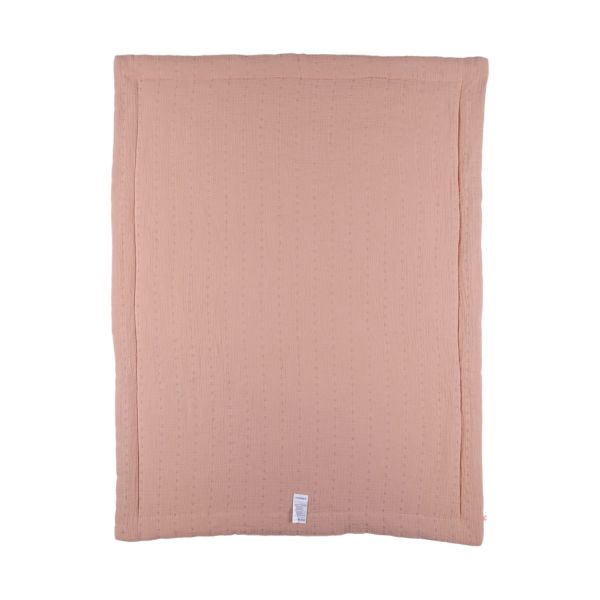 Noukie's Deken - Vintage Flowers - Wit/Roze Noukie's Deken - Vintage Flowers - Wit/Roze