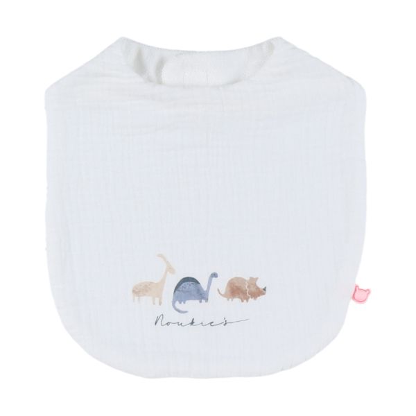 Noukie’s Slabbetjes Set - Dino - 3 Stuks
