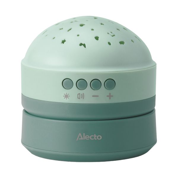 Alecto Projector Met White Noise - BC130 - Groen Alecto Projector Met White Noise - BC130 - Groen