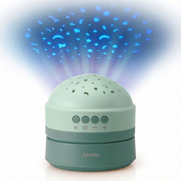 Alecto Projector Met White Noise - BC130 - Groen Alecto Projector Met White Noise - BC130 - Groen