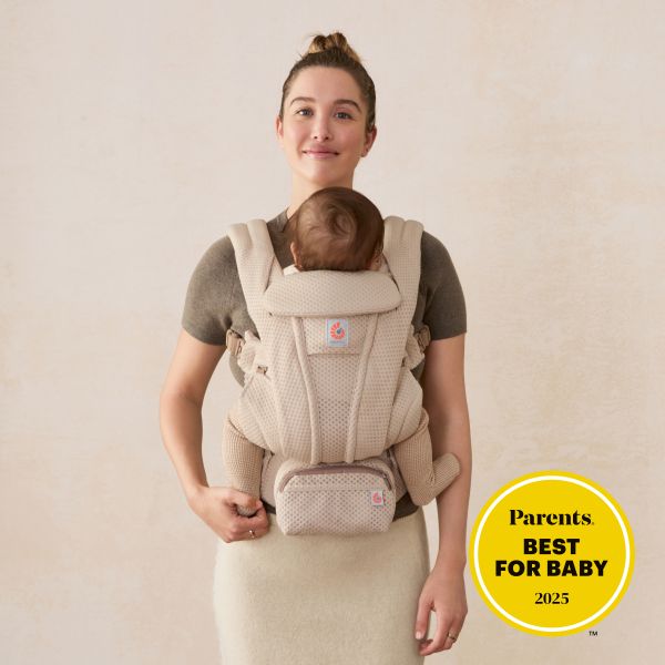 Ergobaby Omni Deluxe Mesh Draagzak - Natural Beige Ergobaby Omni Deluxe Mesh Draagzak - Natural Beige