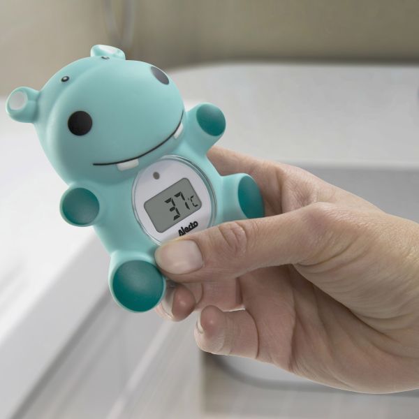 Alecto Thermometer Bad En Kamer - BC11 - Nijlpaard Alecto Thermometer Bad En Kamer - BC11 - Nijlpaard