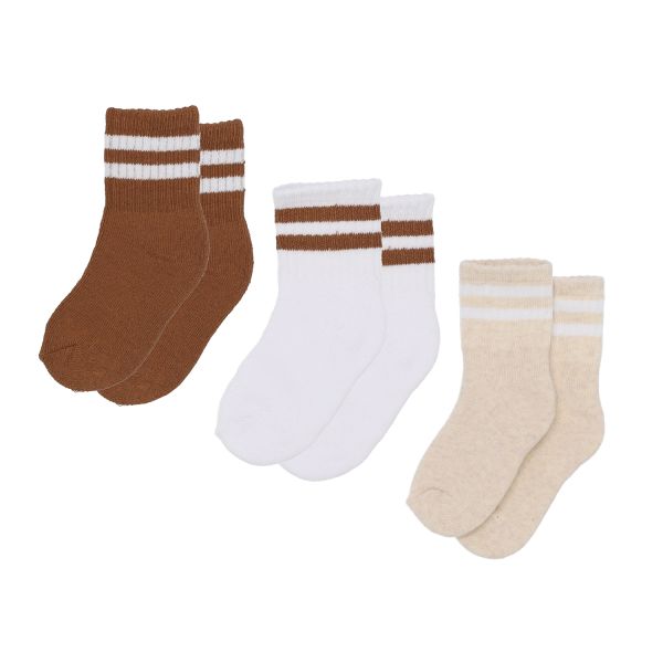 BD Collection Sportsokjes - 3 Stuks - 0-6mnd - Multi Camel BD Collection Sportsokjes - 3 Stuks - 0-6mnd - Multi Camel
