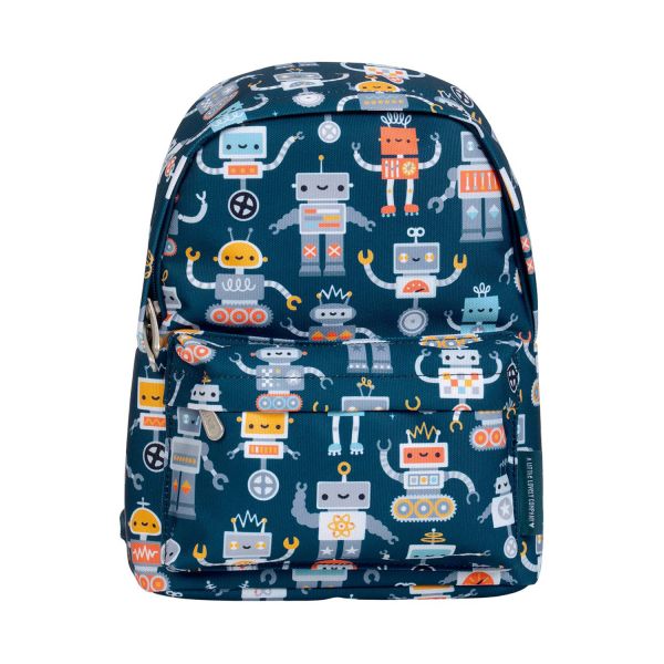 A Little Lovely Company Little backpack - Robots