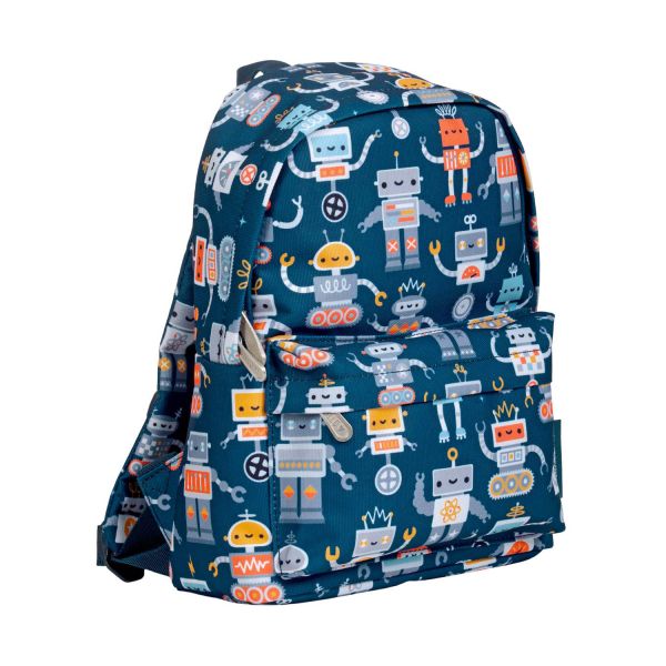 A Little Lovely Company Little backpack - Robots