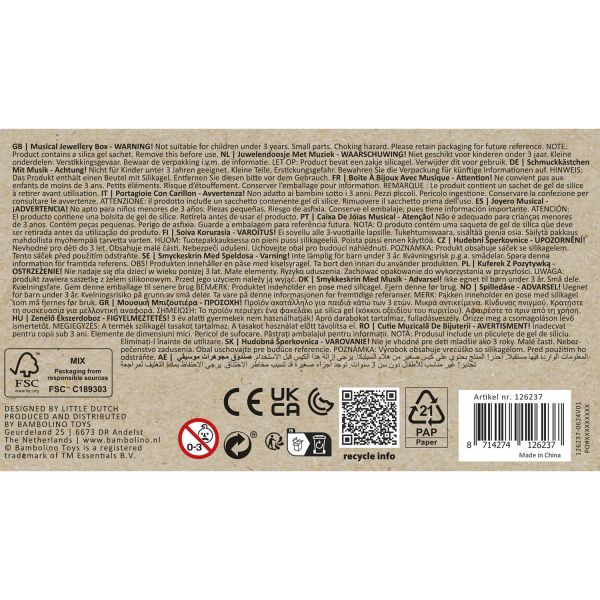 Little Dutch Juwelendoosje Rose Little Dutch Juwelendoosje Rose