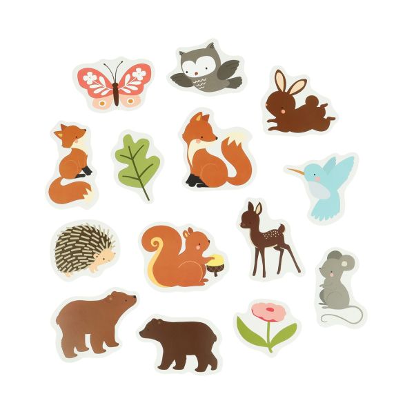 A Little Lovely Company Foam Badspeelgoed - Forest Friends