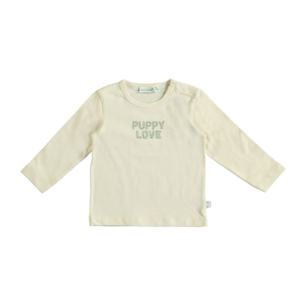 Babylook Puppy Love T-Shirt - Mt. 56 - Buttercream
