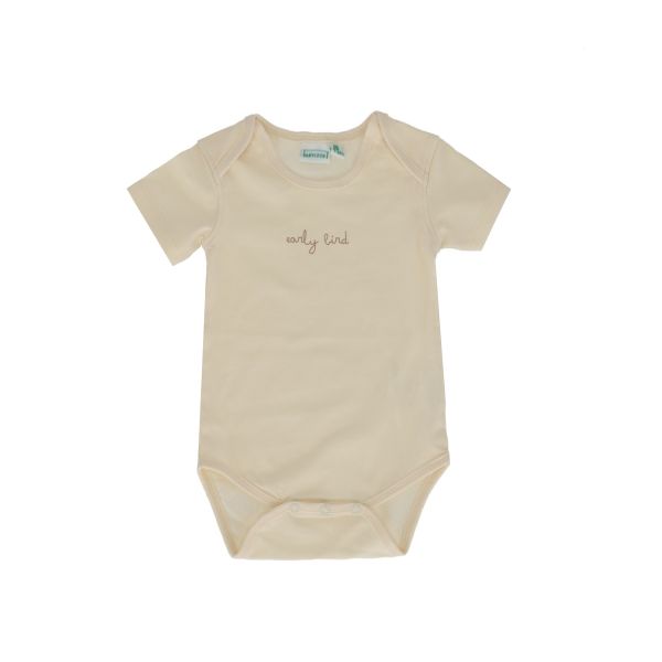 Babylook Romper Korte Mouw - Maat 50 - Buttercream