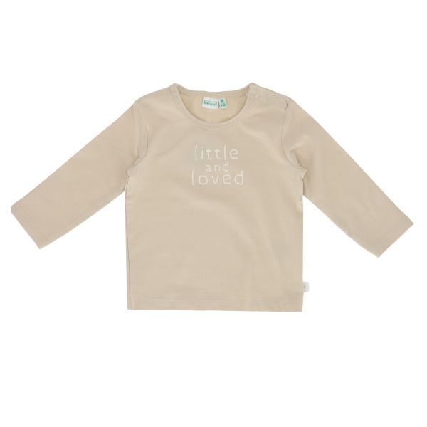 Babylook Swan T-Shirt Loved - Maat 68 - Oyster Gray