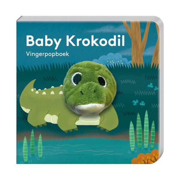 Imagebooks Vingerpopboekje Baby Krokodil Imagebooks Vingerpopboekje Baby Krokodil