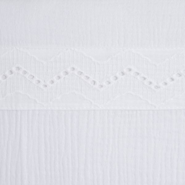 Baby's Only Broderie Hoeslaken - 40 x 80 cm Baby's Only Broderie Hoeslaken - 40 x 80 cm