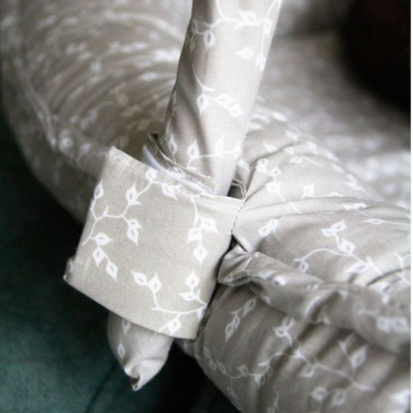 Babyjem Babynest met Speeltjes Grijs