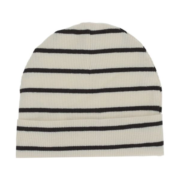 Babylook Skunk Muts Rib - Newborn - Stripe