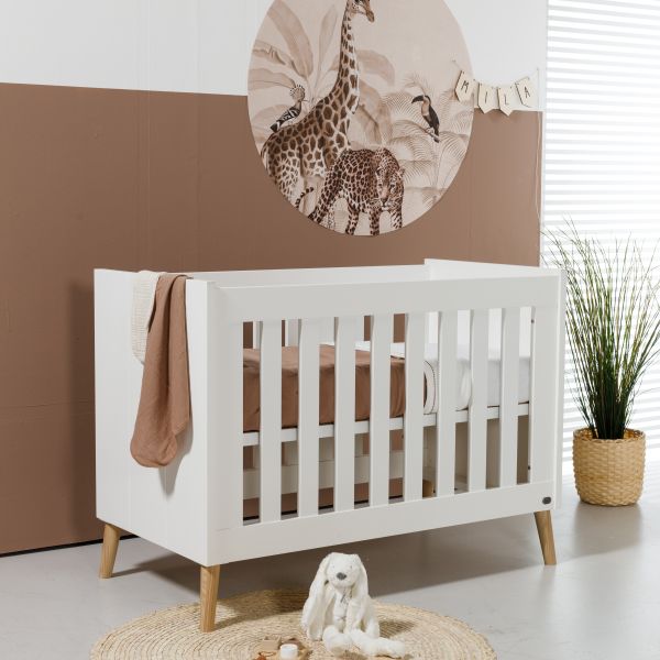 TWF Ledikant 70 x 140 Beach Island White