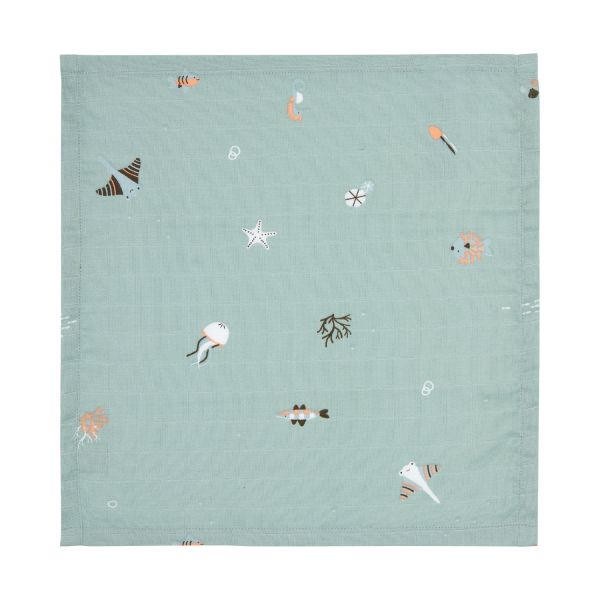 Bébé-Jou Monddoek Hydrofiel Ocean Vibes 3-Pack Bébé-Jou Monddoek Hydrofiel Ocean Vibes 3-Pack