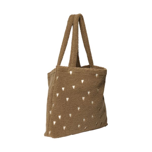 Studio Noos Teddy Hearts Mom Bag - Brown