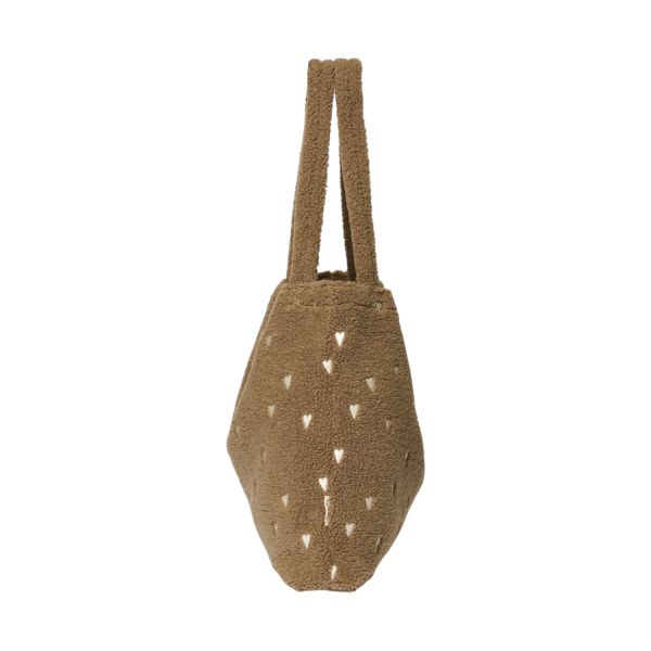 Studio Noos Teddy Hearts Mom Bag - Brown