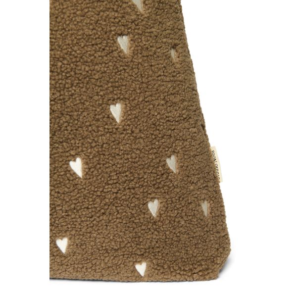 Studio Noos Teddy Hearts Mom Bag - Brown