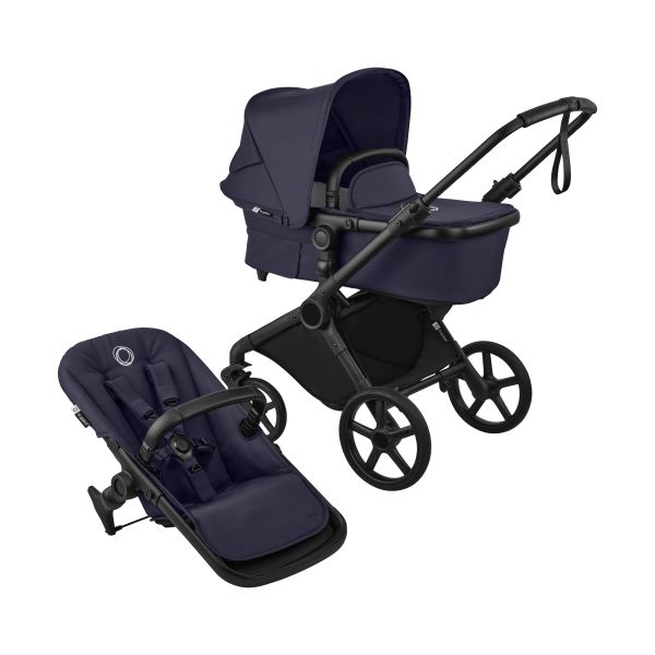 Bugaboo Cub Essentiële Bundel 2-in-1 Kinderwagen - Deep Indigo Bugaboo Cub Essentiële Bundel 2-in-1 Kinderwagen - Deep Indigo