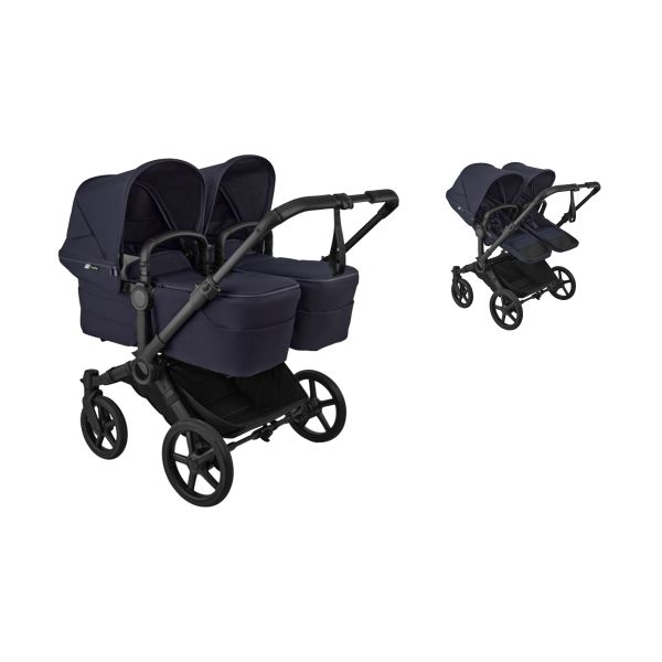 Bugaboo Donkey 6 Tweelingwagen - Deep Indigo Bugaboo Donkey 6 Tweelingwagen - Deep Indigo