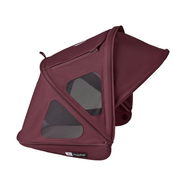 Bugaboo Dragonfly Breezy Zonnekap - Dark Cherry
