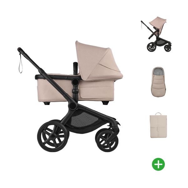 Bugaboo Fox 5 Renew 2-in-1 Kinderwagen - Essentiële Bundel - Desert Taupe Bugaboo Fox 5 Renew 2-in-1 Kinderwagen - Essentiële Bundel - Desert Taupe